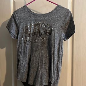 Grey Hollister t-shirt with elephant design